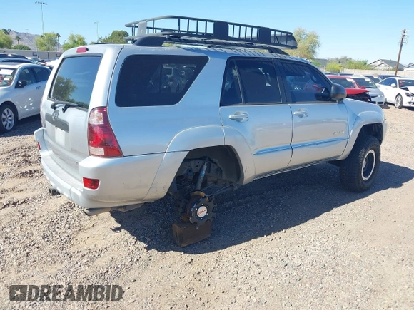 2004 Toyota 4Runner SR5 with VIN JTEBU14R040047039, listed as a IAAI auction lot 41998226 with 225,061 mi miles and . Bid and sale history available at DreamBid. Image 4.