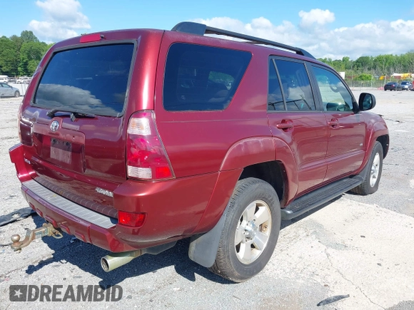 2005 Toyota 4Runner SR5 z VIN JTEZU14R558031159, wystawiony jako IAAI lot #42315770 z przebiegiem 254 196 mil mil oraz . Historia ofert i sprzedaży dostępna na DreamBid. Obrazek 4.