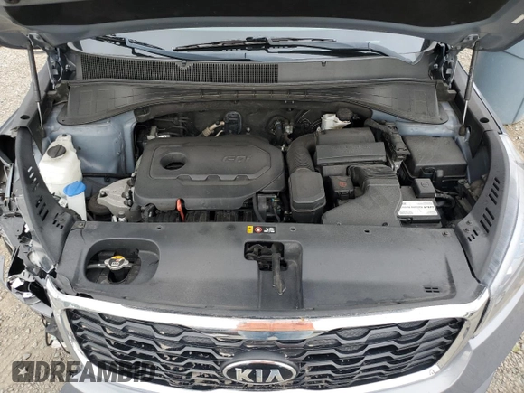 2020 Kia Sorento LX with VIN 5XYPG4A37LG643258, listed as a Copart auction lot 46093245 with 122,379 mi miles and Salvage Title. Bid and sale history available at carsss.com. Image 13.