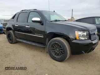 2012 Chevrolet Avalanche LTZ with VIN 3GNTKGE75CG211935, listed as a Copart auction lot 76454444 with 35,555 mi miles and Salvage Title. Bid and sale history available at carsss.com. Image 4.
