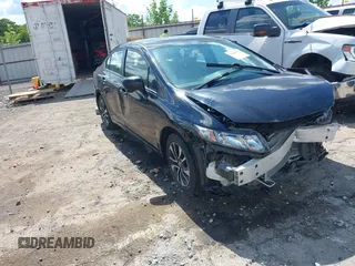 2015 Honda Civic EX z VIN 19XFB2F81FE040617, wystawiony jako IAAI lot #42238793 z przebiegiem 29 247 mil mil oraz . Historia ofert i sprzedaży dostępna na DreamBid. Obrazek 1.
