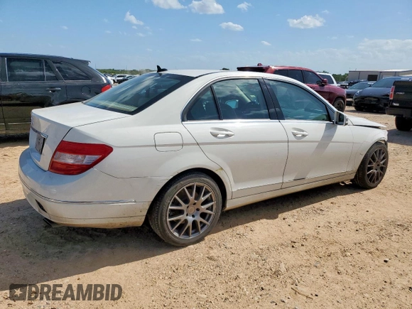 2011 Mercedes-Benz C 300 Sport with VIN WDDGF5EBXBR149024, listed as a Copart auction lot 61196585 with Not provided miles and Salvage title. Bid and sale history available at DreamBid. Image 3.