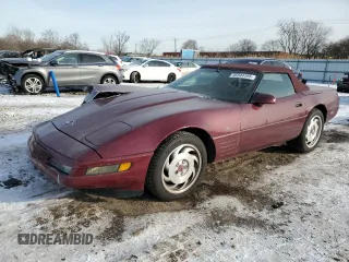 1993 Chevrolet Corvette z VIN 1G1YY33P8P5117336, wystawiony jako Copart lot #45344195 z przebiegiem 76 741 mil mil oraz Szkoda całkowita • Salvage title. Historia ofert i sprzedaży dostępna na DreamBid. Obrazek 1.