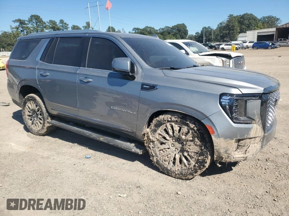 2023 GMC Yukon Denali Ultimate with VIN 1GKS2EKL1PR438849, listed as a Copart auction lot 75743344 with 0 mi miles and Salvage Title. Bid and sale history available at carsss.com. Image 4.