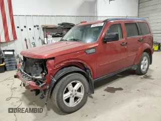 2007 Dodge Nitro SLT with VIN 1D8GU58K47W557122, listed as a Copart auction lot 49070315 with 177,388 mi miles and Salvage Title. Bid and sale history available at carsss.com. Image 1.