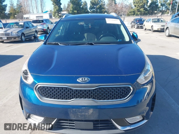 2017 Kia Niro LX with VIN KNDCB3LCXH5075222, listed as a IAAI auction lot 41526017 with 114,309 mi miles. Bid and sale history available at carsss.com. Image 13.