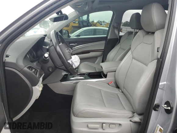 2017 Acura MDX Technology with VIN 5FRYD3H51HB006541, listed as a Copart auction lot 49956465 with Not provided miles and Salvage title. Bid and sale history available at DreamBid. Image 7.