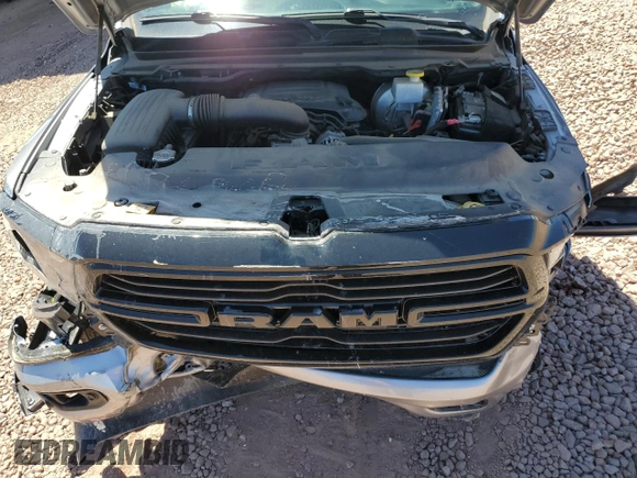 2021 Ram 1500 Lone Star with VIN 1C6RREFT2MN590066, listed as a Copart auction lot 56341115 with 9,366 mi miles and Salvage title. Bid and sale history available at DreamBid. Image 11.