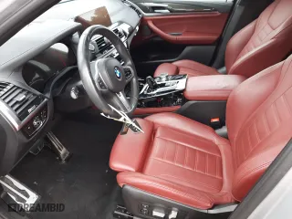 2021 BMW X4 xDrive30i with VIN 5UX2V1C06M9F10870, listed as a Copart auction lot 37548973 with 13,840 mi miles. Bid and sale history available at carsss.com. Image 7.