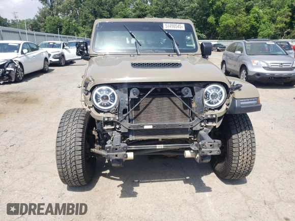 2020 Jeep Gladiator Mojave с VIN 1C6JJTEG7LL202871, выставлен на аукционе Copart как лот 57490545 с пробегом 101 747 миль миль и Списание • Salvage title. История ставок и продаж доступна на DreamBid. Изображение 5.