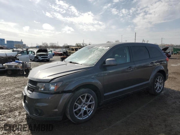 2015 Dodge Journey R/T with VIN 3C4PDDEG4FT655547, listed as a Copart auction lot 51601945 with 93,353 mi miles and Salvage Title. Bid and sale history available at DreamBid. Image 1.