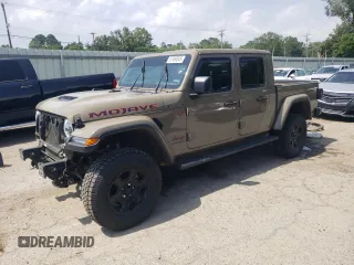2020 Jeep Gladiator Mojave with VIN 1C6JJTEG7LL202871, listed as a Copart auction lot 57490545 with 101,747 mi miles and Salvage title. Bid and sale history available at DreamBid. Image 1.