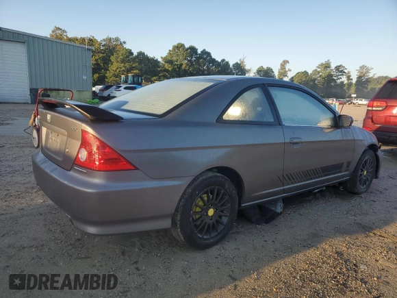 2005 Honda Civic Cpe EX with VIN 1HGEM22955L031091, listed as a Copart auction lot 73476834 with 142,771 mi miles and Clean Title. Bid and sale history available at carsss.com. Image 3.