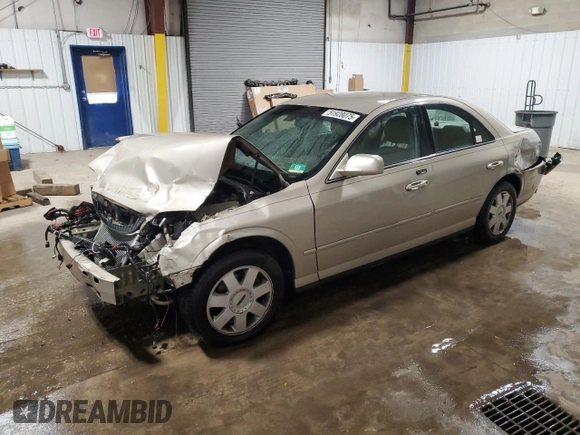 2005 Lincoln LS w/Luxury Pkg with VIN 1LNHM86S15Y665072, listed as a Copart auction lot 51928075 with 0 mi miles and Salvage Title. Bid and sale history available at carsss.com. Image 1.
