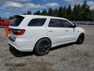 2024 Dodge Durango SRT Hellcat Premium with VIN 1C4SDJH98RC228524, listed as a Copart auction lot 57474325 with 5,528 mi miles and Salvage title. Bid and sale history available at DreamBid. Image 3.