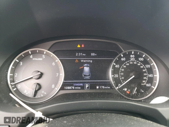 2019 Infiniti QX50 Luxe z VIN 3PCAJ5M31KF130795, wystawiony jako Copart lot #57424765 z przebiegiem 108 876 mil mil oraz Szkoda całkowita • Salvage title. Historia ofert i sprzedaży dostępna na DreamBid. Obrazek 9.
