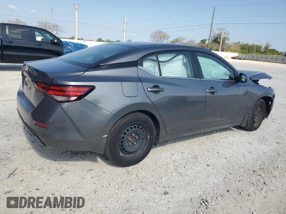 2023 Nissan Sentra S with VIN 3N1AB8BV4PY312945, listed as a Copart auction lot 51890015 with 12,066 mi miles and Non Repairable. Bid and sale history available at DreamBid. Image 3.