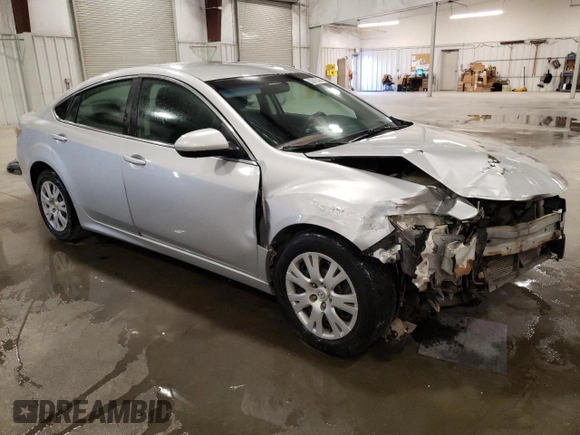 2009 Mazda 6 i Sport with VIN 1YVHP81A595M32100, listed as a Copart auction lot 52615535 with 246,552 mi miles and Salvage Title. Bid and sale history available at carsss.com. Image 4.