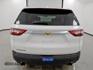 2021 Chevrolet Traverse LS z VIN 1GNERFKW4MJ138373, wystawiony jako Copart lot #56994505 z przebiegiem 64 609 mil mil oraz Czysty tytuł • Clean title. Historia ofert i sprzedaży dostępna na DreamBid. Obrazek 6.