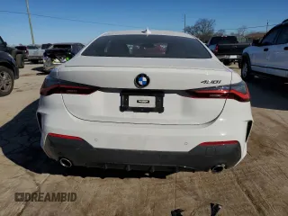 2023 BMW 4 Series 430i with VIN WBA53AP06PCL93808, listed as a Copart auction lot 40823274 with 9,338 mi miles and . Bid and sale history available at DreamBid. Image 6.