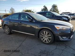 2014 Kia Cadenza Premium with VIN KNALN4D74E5145708, listed as a Copart auction lot 83370854 with 246,354 mi miles and Clean Title. Bid and sale history available at carsss.com. Image 4.