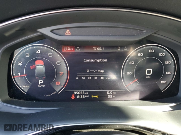 2020 Audi Q7 Premium Plus with VIN WA1LJAF74LD008419, listed as a Copart auction lot 45913674 with 95,053 mi miles and . Bid and sale history available at DreamBid. Image 9.