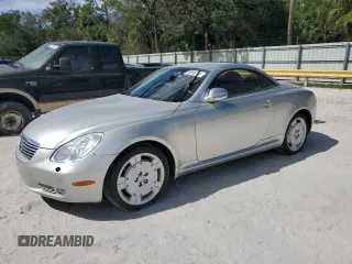 2002 Lexus SC 430 with VIN JTHFN48YX20018505, listed as a Copart auction lot 73966274 with Not Provided miles and Salvage Title. Bid and sale history available at carsss.com. Image 1.