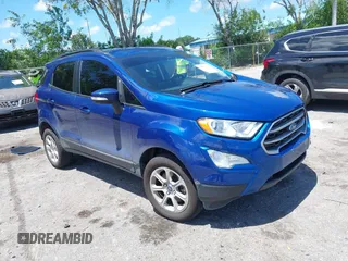 2021 Ford EcoSport SE with VIN MAJ6S3GL5MC451215, listed as a IAAI auction lot 42531927 with 50,985 mi miles and . Bid and sale history available at DreamBid. Image 1.