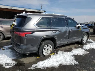 2023 Toyota Sequoia SR5 with VIN 7SVAAABA4PX019994, listed as a Copart auction lot 45937525 with 39,421 mi miles and Salvage Title. Bid and sale history available at carsss.com. Image 3.