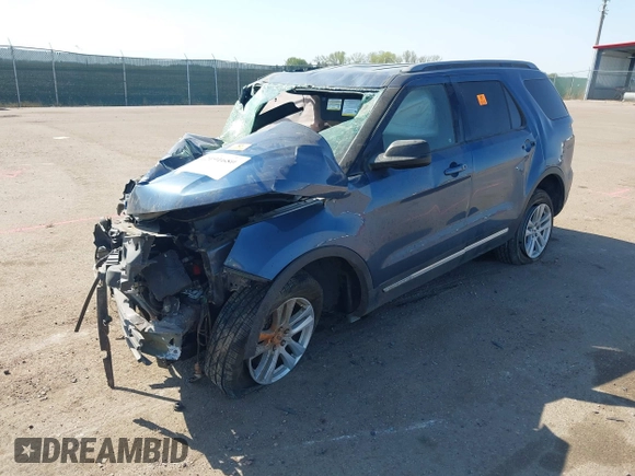 2018 Ford Explorer XLT with VIN 1FM5K8D82JGA03758, listed as a IAAI auction lot 42191680 with Not provided miles and . Bid and sale history available at DreamBid. Image 2.