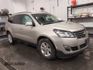 2013 Chevrolet Traverse LT with VIN 1GNKVJKD4DJ258660, listed as a IAAI auction lot 41688324 with 94,715 mi miles and . Bid and sale history available at DreamBid. Image 1.