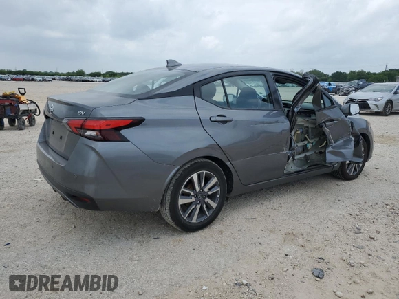2020 Nissan Versa SV z VIN 3N1CN8EV3LL807818, wystawiony jako Copart lot #54895555 z przebiegiem 89 630 mil mil oraz Szkoda całkowita • Salvage title. Historia ofert i sprzedaży dostępna na DreamBid. Obrazek 3.