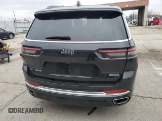 2022 Jeep Grand Cherokee Overland with VIN 1C4RJKDG1N8638676, listed as a Copart auction lot 82389224 with 22,451 mi miles and Salvage title. Bid and sale history available at DreamBid. Image 6.