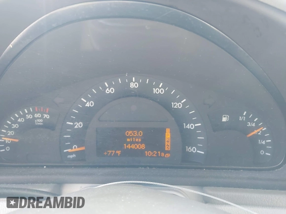 2001 Mercedes-Benz C 320 with VIN WDBRF64J61F056467, listed as a IAAI auction lot 41642611 with 144,008 mi miles and . Bid and sale history available at DreamBid. Image 7.