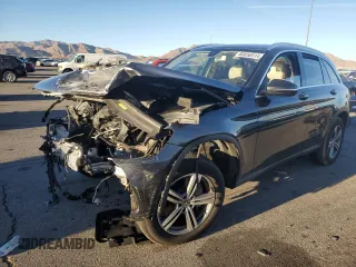 2020 Mercedes-Benz GLC 300 with VIN WDC0G8EB0LF747629, listed as a Copart auction lot 80856514 with Not provided miles and Salvage title. Bid and sale history available at DreamBid. Image 1.