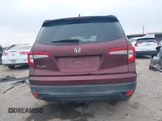 2019 Honda Pilot LX with VIN 5FNYF5H12KB023764, listed as a IAAI auction lot 41589629 with 66,879 mi miles. Bid and sale history available at carsss.com. Image 16.