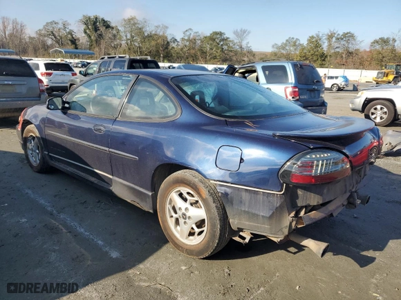 2001 Pontiac Grand Prix GT with VIN 1G2WP12K01F256118, listed as a Copart auction lot 79707064 with 906,396 mi miles and Salvage Title. Bid and sale history available at carsss.com. Image 2.
