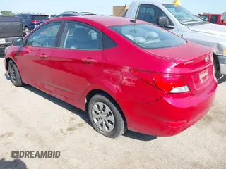 2017 Hyundai Accent SE with VIN KMHCT4AEXHU200728, listed as a IAAI auction lot 42015224 with 139,327 mi miles. Bid and sale history available at carsss.com. Image 3.