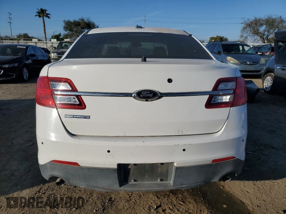 2017 Ford Police Interceptor with VIN 1FAHP2L8XHG133627, listed as a Copart auction lot 43875235 with Not provided miles and Clean title. Bid and sale history available at DreamBid. Image 6.