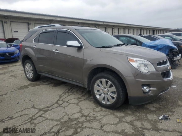 2011 Chevrolet Equinox LT w/2LT with VIN 2CNFLPE53B6430481, listed as a Copart auction lot 45182965 with 59,097 mi miles and Salvage Title. Bid and sale history available at carsss.com. Image 4.