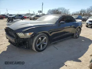 2016 Ford Mustang EcoBoost Premium z VIN 1FATP8UHXG5298275, wystawiony jako Copart lot #44938225 z przebiegiem 49 305 mil mil oraz Szkoda całkowita • Salvage title. Historia ofert i sprzedaży dostępna na DreamBid. Obrazek 1.