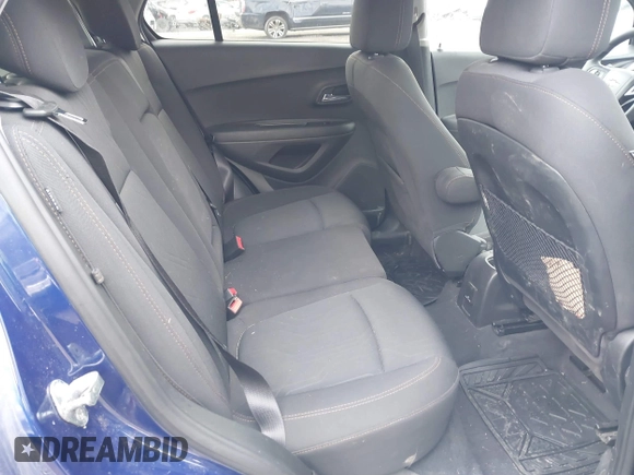 2017 Chevrolet Trax LT with VIN 3GNCJPSB5HL145896, listed as a IAAI auction lot 41840482 with 148,963 mi miles. Bid and sale history available at carsss.com. Image 8.