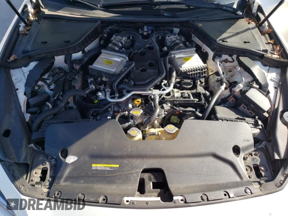 2018 Infiniti Q50 Luxe z VIN JN1EV7AP3JM350781, wystawiony jako Copart lot #53319295 z przebiegiem 53 886 mil mil oraz Szkoda całkowita • Salvage title. Historia ofert i sprzedaży dostępna na DreamBid. Obrazek 13.