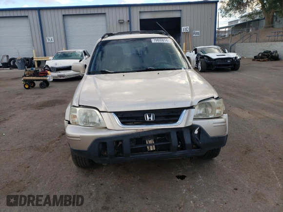 2000 Honda CR-V SE with VIN JHLRD1876YC038767, listed as a Copart auction lot 70855014 with 200,168 mi miles and Salvage Title. Bid and sale history available at carsss.com. Image 5.