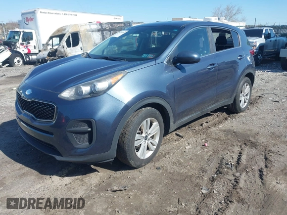 2018 Kia Sportage LX with VIN KNDPM3AC1J7424163, listed as a IAAI auction lot 41989534 with 87,220 mi miles and . Bid and sale history available at carsss.com. Image 16.