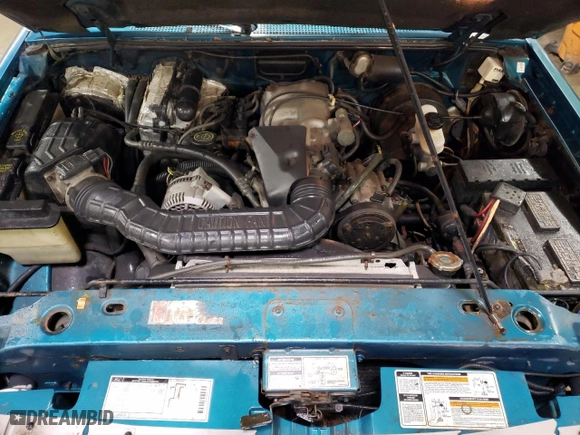 1994 Ford Ranger Splash with VIN 1FTCR15XXRPA48799, listed as a Copart auction lot 86520054 with 21,680 mi miles and Salvage Title. Bid and sale history available at carsss.com. Image 11.