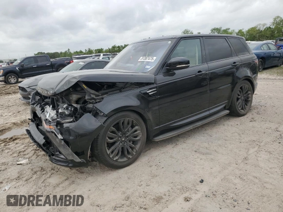 2019 Land Rover Range Rover Sport HSE with VIN SALWR2RV9KA833571, listed as a Copart auction lot 51387475 with 55,937 mi miles and Salvage title. Bid and sale history available at DreamBid. Image 1.