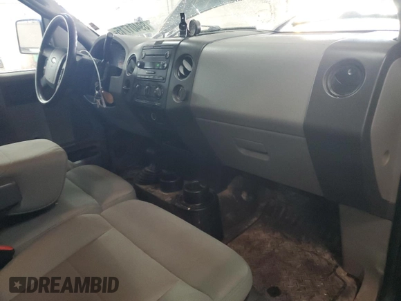 2007 Ford F-150 XL with VIN 1FTRF14VX7KB40654, listed as a Copart auction lot 89401715 with 156,196 mi miles and Clean title. Bid and sale history available at DreamBid. Image 8.