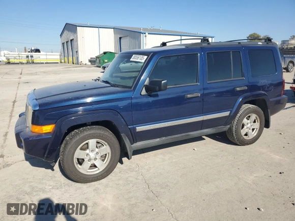 2006 Jeep Commander with VIN 1J8HH48K06C179567, listed as a Copart auction lot 88556105 with 196,696 mi miles and Salvage title. Bid and sale history available at DreamBid. Image 1.