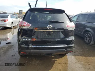 2015 Nissan Rogue SL with VIN 5N1AT2MV0FC888071, listed as a Copart auction lot 42713605 with Not Provided miles and Salvage Title. Bid and sale history available at carsss.com. Image 6.
